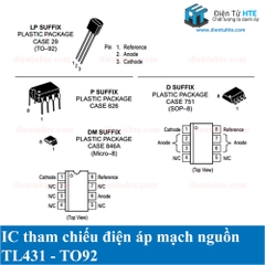 IC tham chiếu TL431