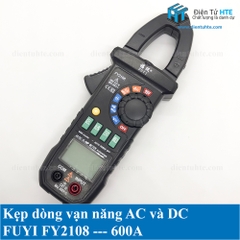 Kẹp dòng vạn năng điện tử AC và DC FUYI FY2108 600A