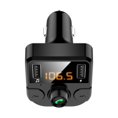 Bộ thu Bluetooth 5.0 trên xe hơi hỗ trợ Sạc - MP3 truyền FM BT36B