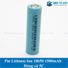 Pin Lithium Ion 18650 1500mAh xả 5C