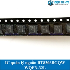 IC quản lý nguồn laptop RT8206B RT8206BGQW QFN-32 Mới chính hãng