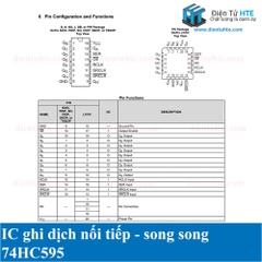 IC ghi dịch 74HC595