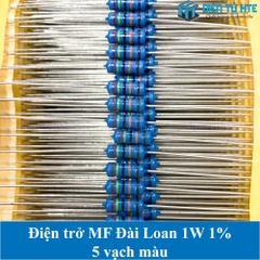 Điện trở MF Đài Loan 1W 5 vạch màu 1%