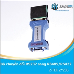 Bộ chuyển đổi RS232 sang RS485/RS422 Z-TEK ZY206 Chính hãng