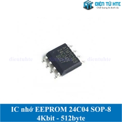 IC nhớ EEPROM 24C04 AT24C04 SOP-8