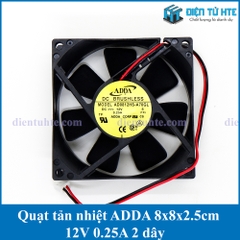 Quạt tản nhiệt ADDA 12V 0.25A 8x8x2.5cm