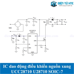 IC dao động điều khiển nguồn xung UCC28710 U28710 SOIC-7