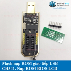 Mạch nạp ROM FLASH EEPROM SPI giao tiếp USB CH341