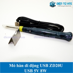 Mỏ hàn di động USB ZD20U USB 5V 8W