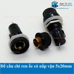 Hộp đựng cầu chì có ren ốc 5x20mm