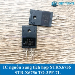 IC nguồn xung tích hợp STRX6756 STR-X6756 TO-3PF-7L chính hãng Sanken