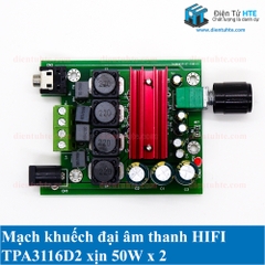 Mạch khuếch đại âm thanh HIFI TPA3116D2 50W + 50W XR-164