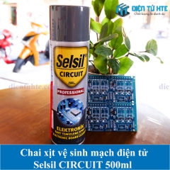 Chai xịt vệ sinh mạch điện tử Selsil CIRCUIT 500ml