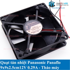 Quạt tản nhiệt Panasonic Panaflo  9x9x2.5cm 12V 0.29A - Tháo máy