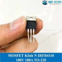 [THÁO MÁY] MOSFET kênh N 4110 IRFB4110 180A 100V TO-220 chính hãng