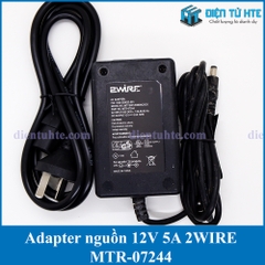 Adapter nguồn 12V 5A 2WIRE MTR-07244