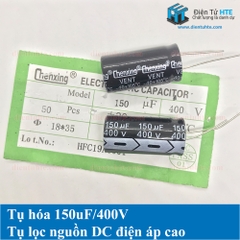 Tụ điện tụ hóa 150uF 400V 18x35mm