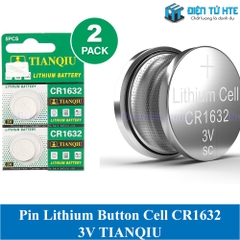 Pin Lithium Cell TIANQIU CR1632 1632 3V (Trong vỉ)