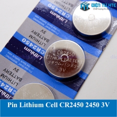Pin Lithium Cell CR2450 2450 3V (trong vỉ)