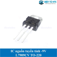 IC ổn áp nguồn âm -9V L7909CV 7909 chân cắm TO-220 loại tốt