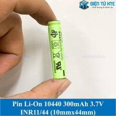 Pin Lithium Ion 10440 3.7V 300mAh (CN) Vỏ xanh lá