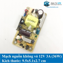 Nguồn không vỏ 12V 3A chất lượng