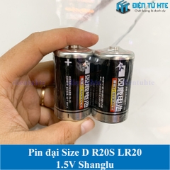 Pin đại Size D R20S LR20 1.5V shuanglu