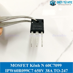 MOSFET kênh N công suất cao 60C7099 IPW60R099C7 650V 22A TO-247