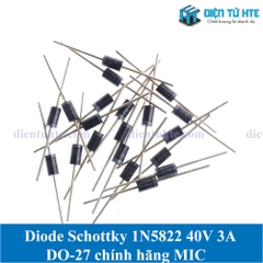Diode Schottky 40V 3A 1N5822 Cắm DO-27 chính hãng MIC