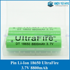Pin Li-Ion 18650 UltraFire Xanh lá 8800mAh