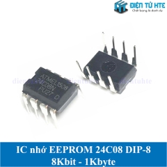 EEPROM AT24C08AN AT24C08N AT24C08A AT24C08 chân cắm DIP-8