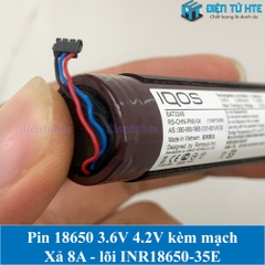 Pin Lithium Ion kèm mạch - lõi pin Samsung INR18650-35E 3.6V xả 8A