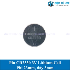 Pin Lithium Cell CR2330 2330 3V (Trong vỉ)