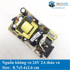 Board nguồn không vỏ 24V 2A tháo vỏ