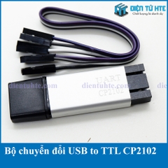 Bộ chuyển đổi USB sang TTL CP2102 vỏ nhôm