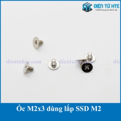 Ốc tròn M2 M3 M2x3 vặn ổ cứng SSD - SSD M2