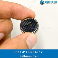 Pin Lithium Cell GP CR2032 3V Lẻ túi Zip