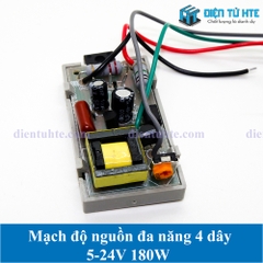 Mạch độ nguồn 4 dây 5-24V 180W