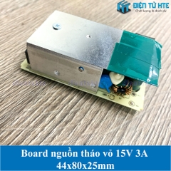 Board nguồn tháo vỏ 15V 3A 44x80x25mm loại tốt