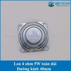 Loa 1.5 inch 4 ohm 5W 40mm toàn dải chuyên dùng cho loa Bluetooth