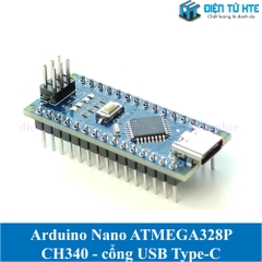 Arduino Nano V3 CH340 - giao tiếp USB TypeC (ATMEGA328 16MHz)