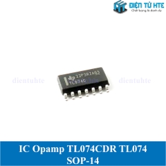 IC Opamp FET input TL074CN TL074 DIP-14 chính hãng