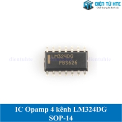 IC Opamp 4 kênh LM324 LM324DG dán SOP-14