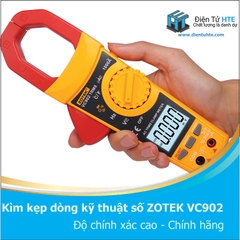 Kìm kẹp dòng điện tử ZOTEK VC902 TrueRMS Chính hãng