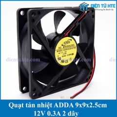 Quạt tản nhiệt ADDA 12V 0.3A 9x9x2.5cm 9025 tháo máy