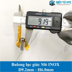 Ốc lục giác - Bulon lục giác Inox 304 Size M6