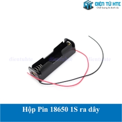 Hộp đựng Pin sạc 18650 1 cell 1S 3.7V ra dây