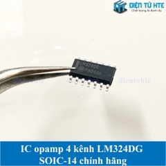 IC opamp 4 kênh LM324D LM324DG SOP-14 chính hãng