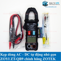 Kẹp dòng vạn năng AC-DC tự động ZOYI ZT-QB9 chính hãng