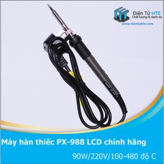 Bộ máy hàn thiếc điện tử PX-988 LCD chính hãng 8 trong 1